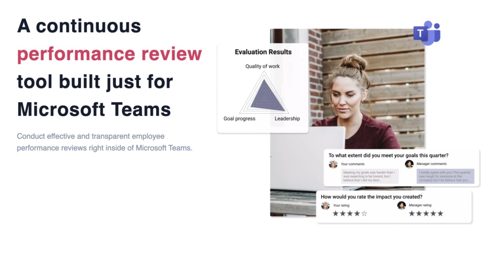 performance review tool teamflect