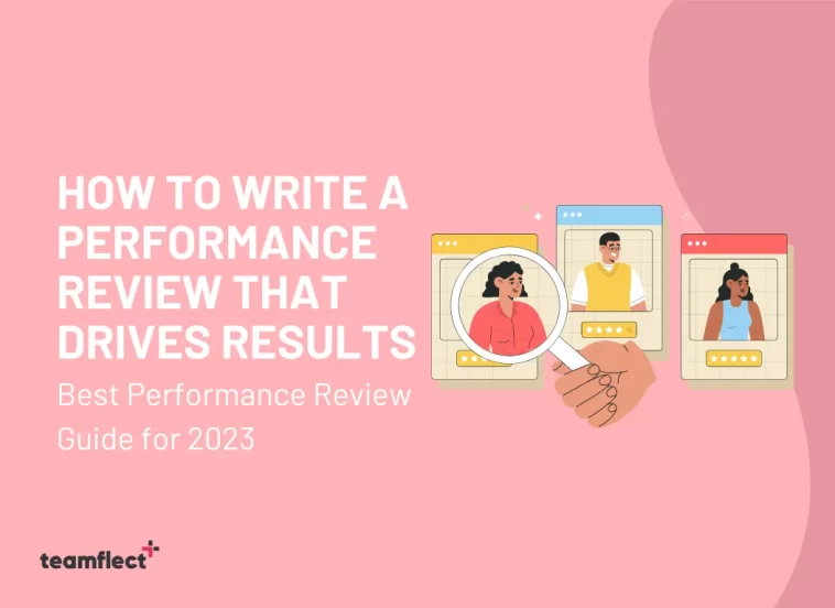 how to write a performance review