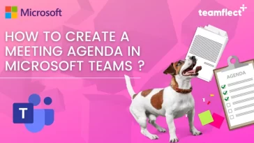 How to create a meeting agenda in MS Teams