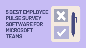 Employee Pulse Survey Software for Microsoft Teams
