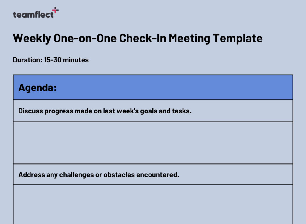 one on one meeting template