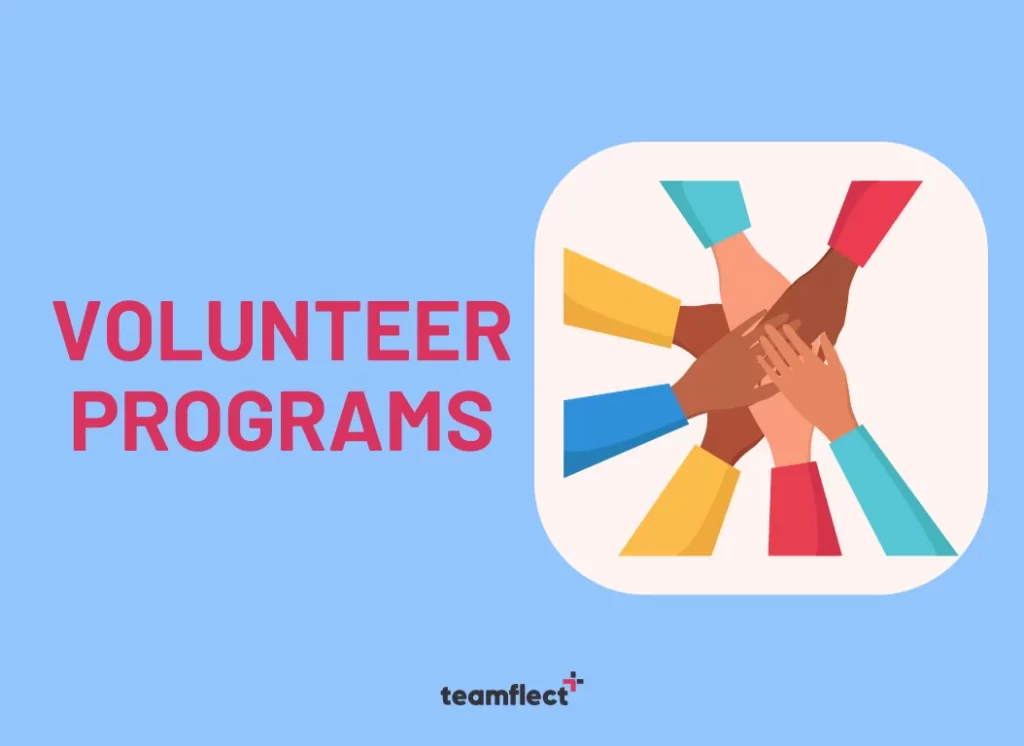 employee engagement ideas volunteer programs