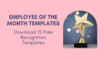 employee of the month template featured image
