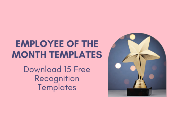 Employee Of The Month Templates: Download 15 Free Recognition Templates