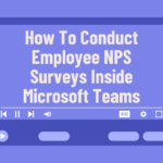 how to conduct NPS surveys inside microsoft teams