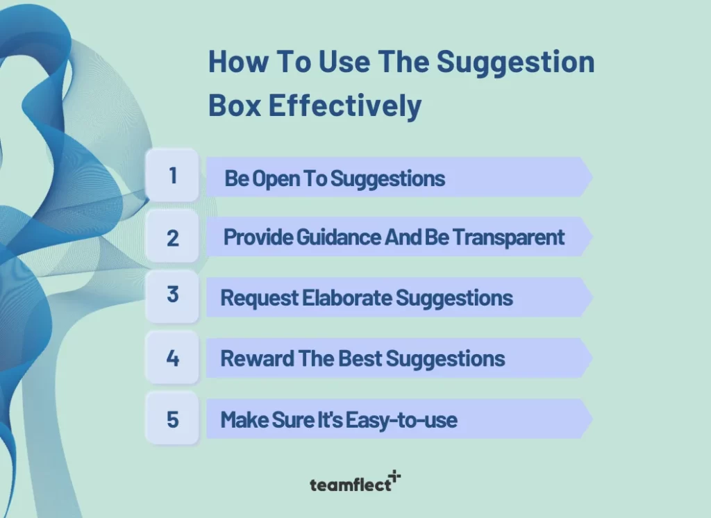 How To Use The Suggestion Box Effectively