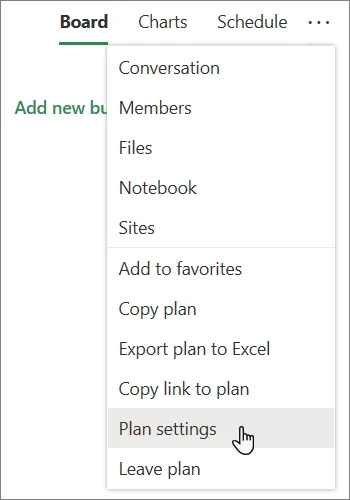 Microsoft Planner Best Practices: delete a plan