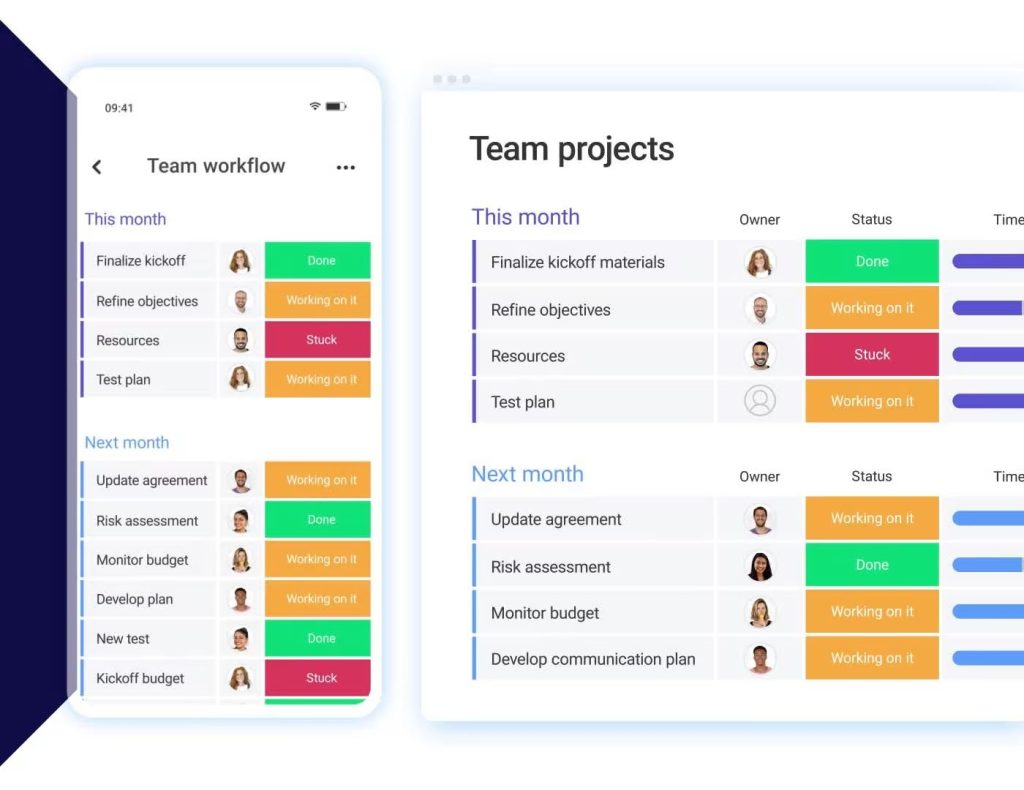 monday.com: small team project management software