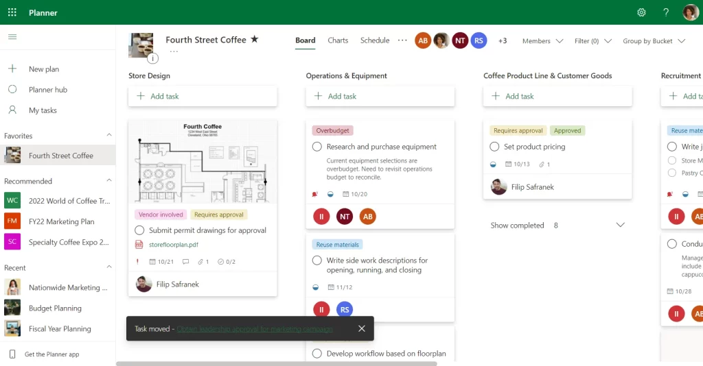 Microsoft Planner best practices: Two new Microsoft Planner features to help you surface and organize your tasks - Microsoft Community Hub