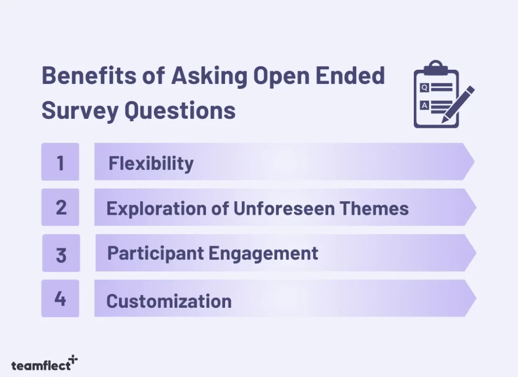 Benefits of Asking Open Ended Survey Questions