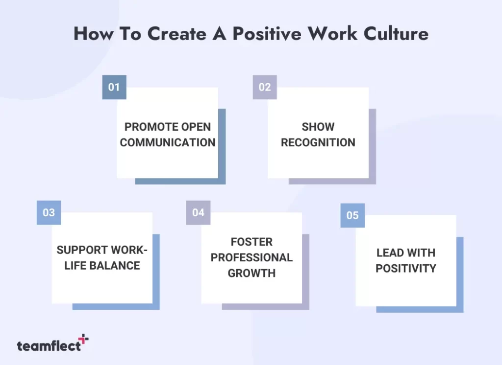 how to create a positive work culture