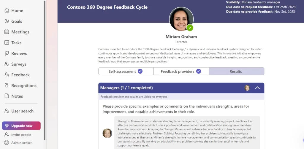 How To Use Microsoft Teams for 360-degree Feedback