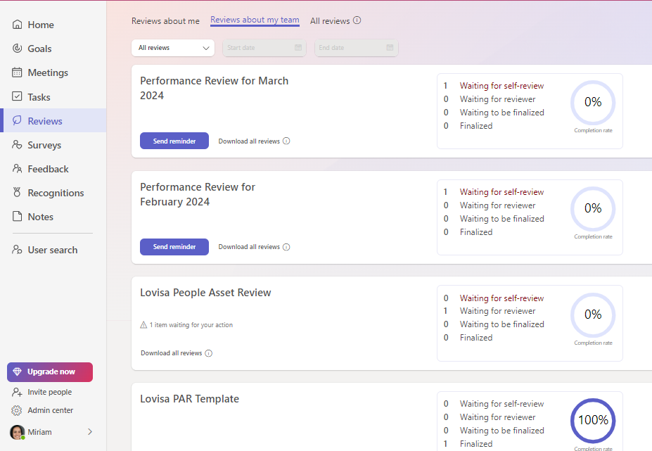 How to Conduct Exit Reviews Inside Microsoft Teams